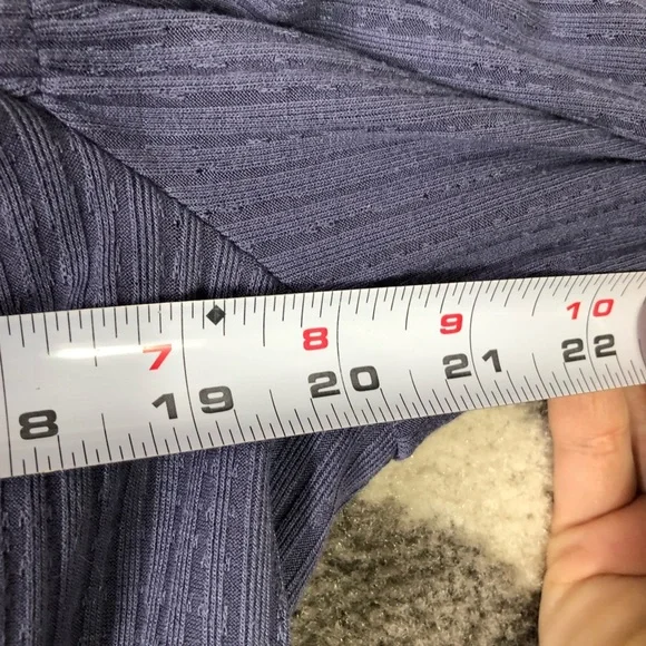 Maurices Blouse Womens 0X (14W) Off shoulder Balloon Sleeve Top Cinch Bust Top - Picture 9 of 11